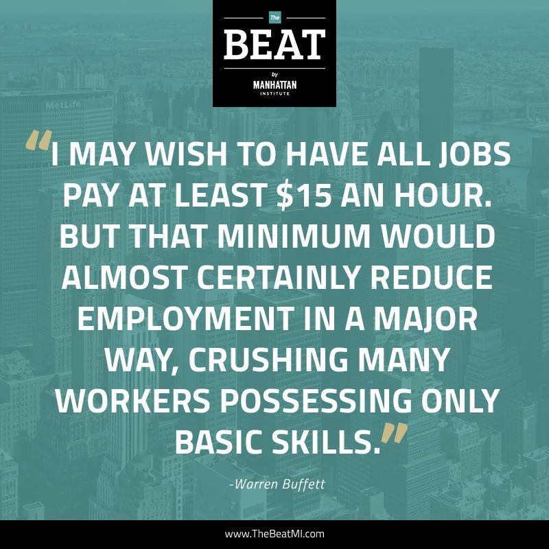 Raising The Minimum Wage Invariably Puts The Beat By