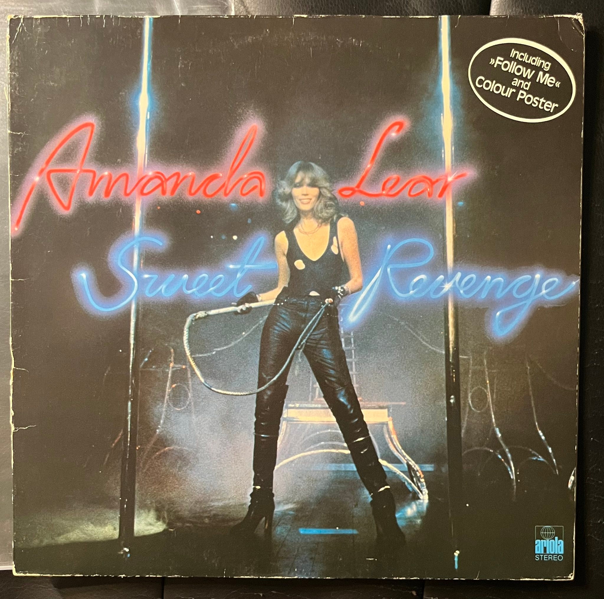 Amanda Lear Sweet Revenge Ariola, Germany, 1978 Gatefold with