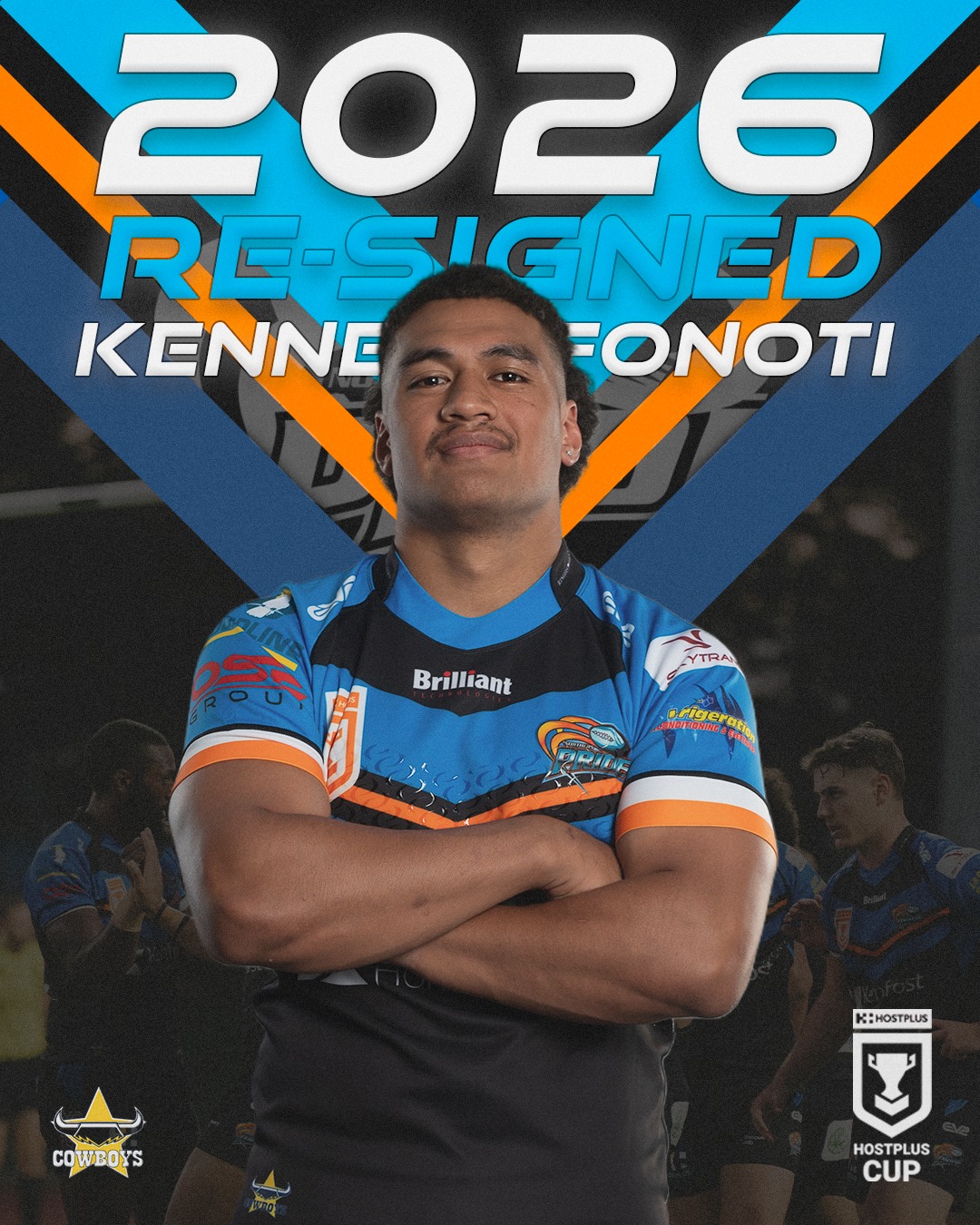 Kenfrost - Kenneth Fonoti Re-Signs for 2026 💪 Kenneth has become a ...