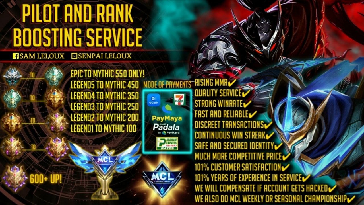 Senpai Leloux' Pilot and Boosting Service for Season 21: 3rd Pilot done ...