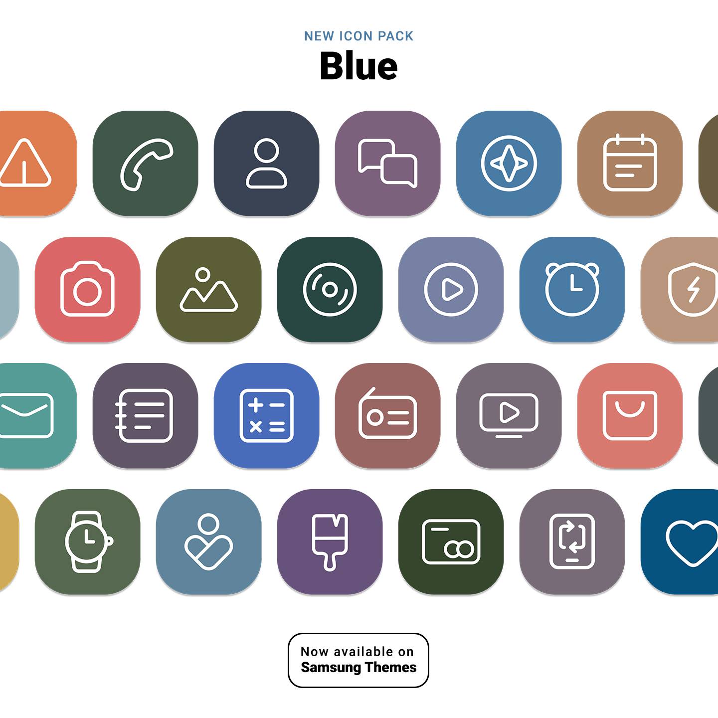 New icon pack on Samsung Themes!... - Felipe Leite Themes