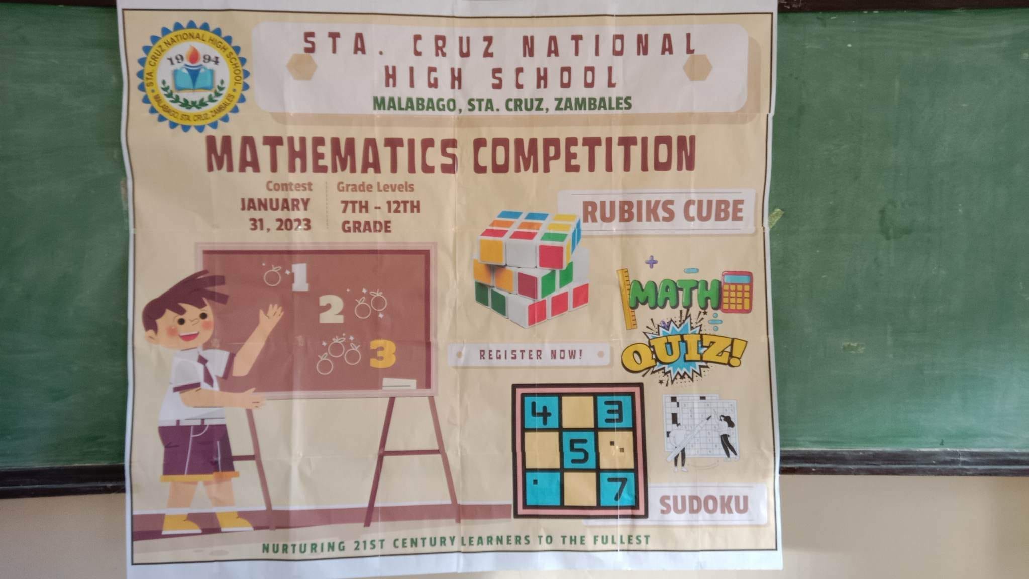 January 31 - Mathematics Department conducted a classroom-based ...