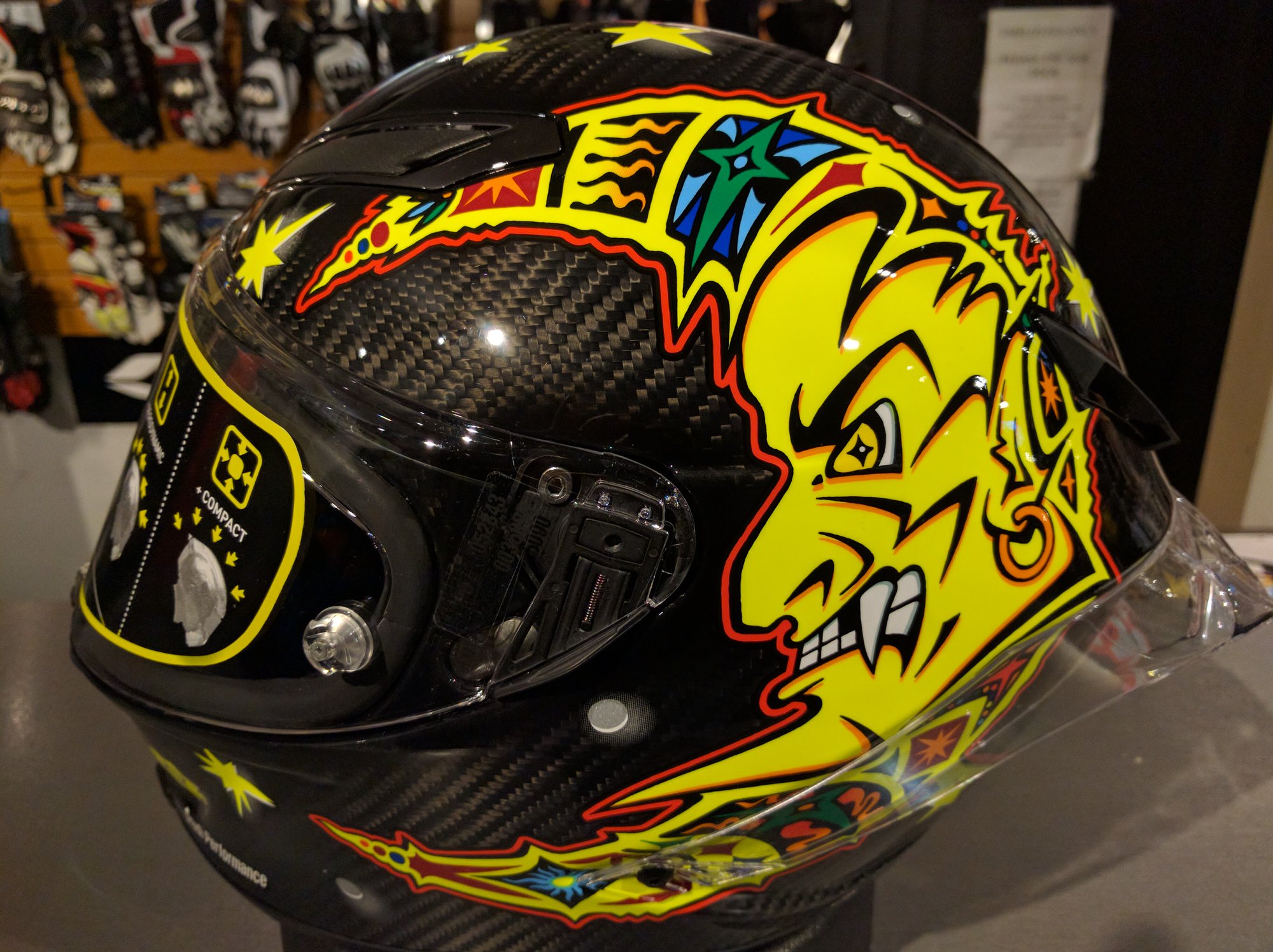 agv pista gp r sun and moon RR Soleluna Carbon Limited Edition Helmet – Republic Rider also due to the innovative profile of the rear PRO Spoiler AGV Pista GP RR Soleluna