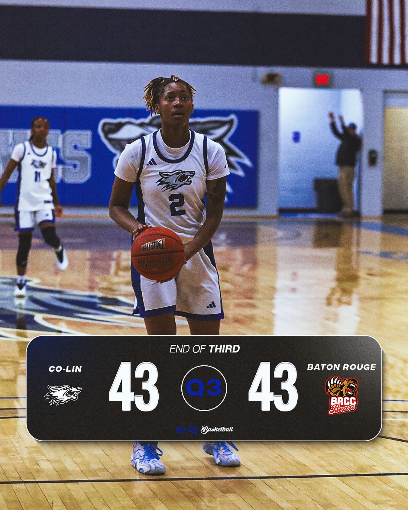 The Lady Wolves storm back to tie the... - Co-Lin Athletics | Facebook