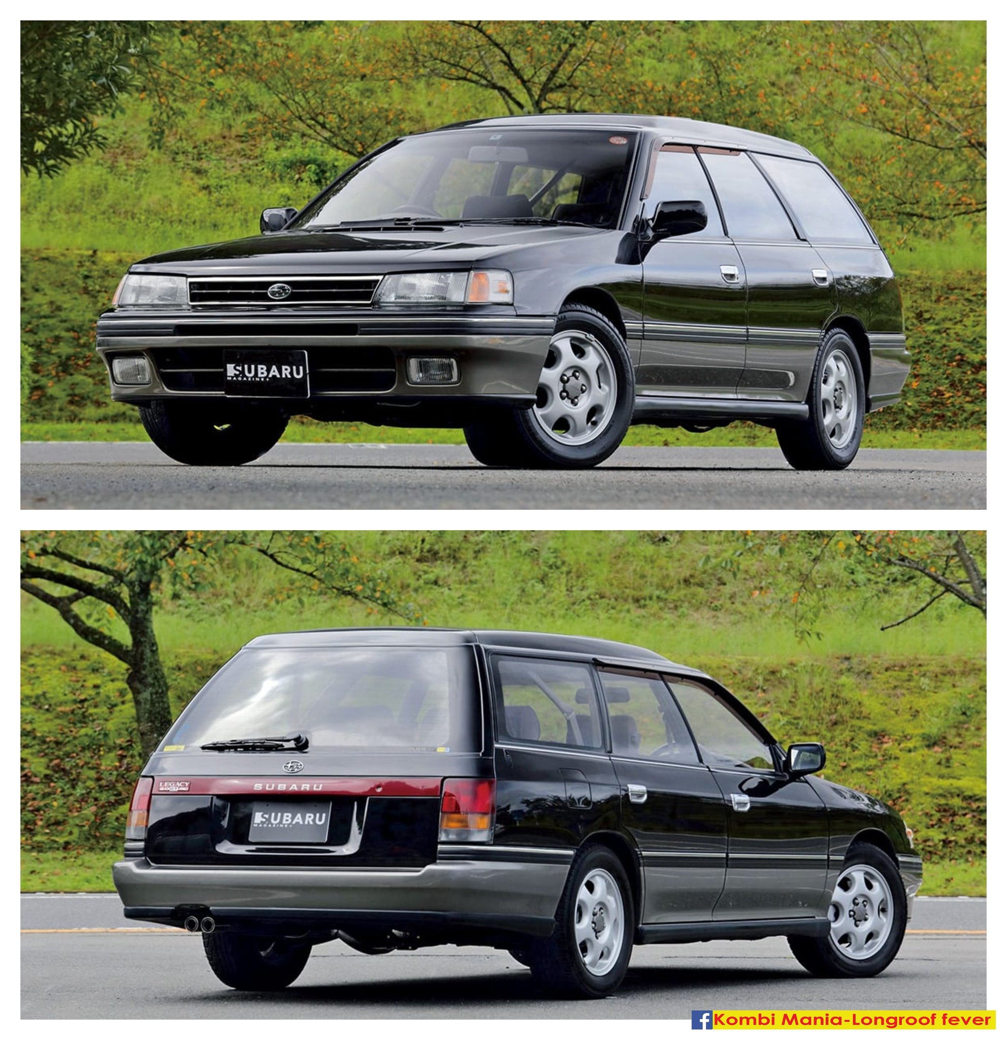 From 1989 Subaru Legacy GT Brochure. Japan. GT Wagon