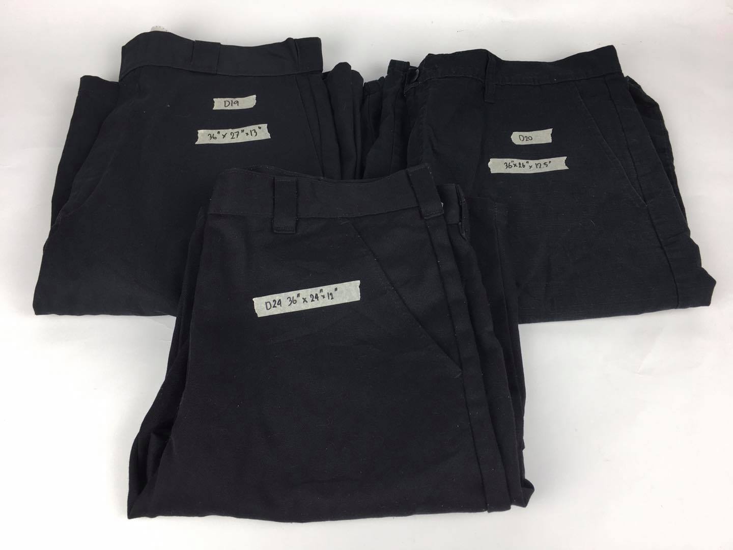 LAB PANTS - Dickies ขาสั้นสีดำ เอว 36นิ้ว...