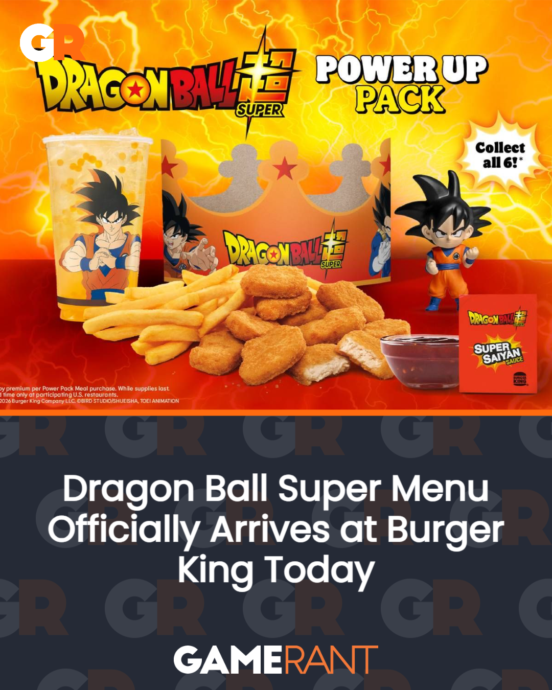 Dragon Ball DAIMA And McDonald's Malaysia Collaboration Featuring