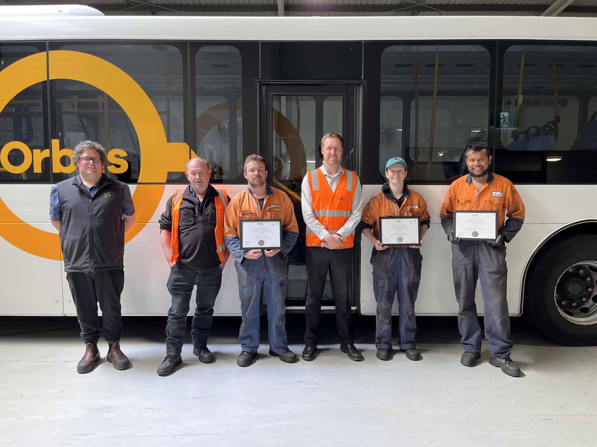 MITO - Check out the incredible team at Go Bus Dunedin! 🚌 Torie Cooper ...