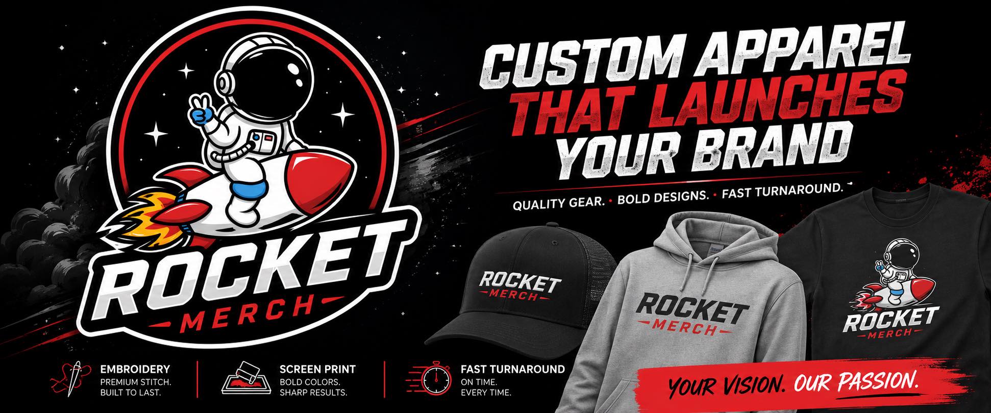 Rocket Merch | Coleman TX
