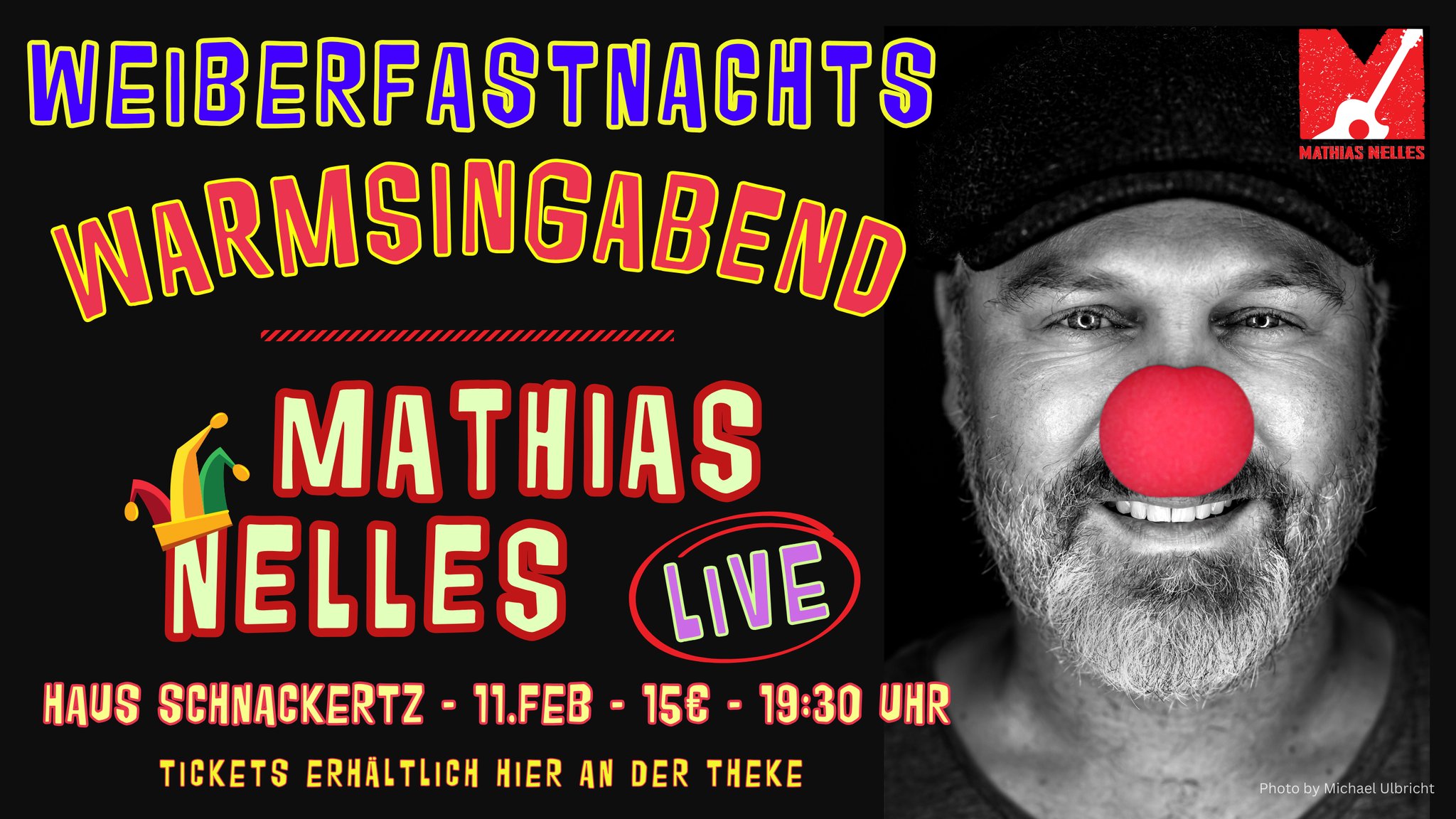 Mathias - 😁Kommenden Samstag ist es soweit, Yeah, ich darf LIVE schon ...