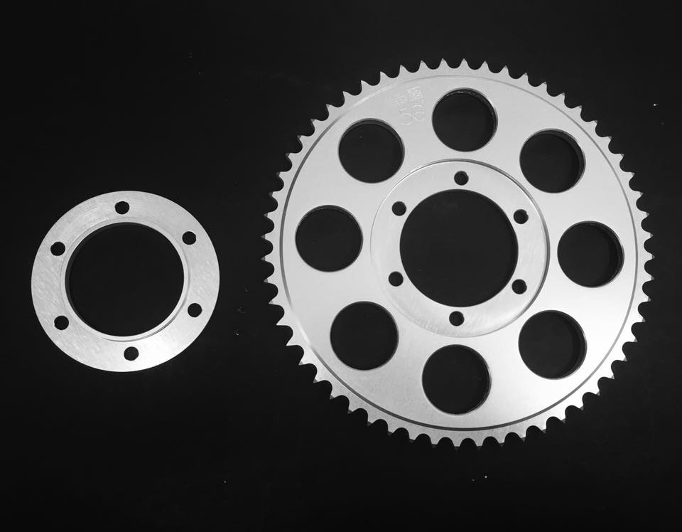 Jual Gir Belakang TDR Rear Sprocket Gold 428 46T-50T For XSR 155