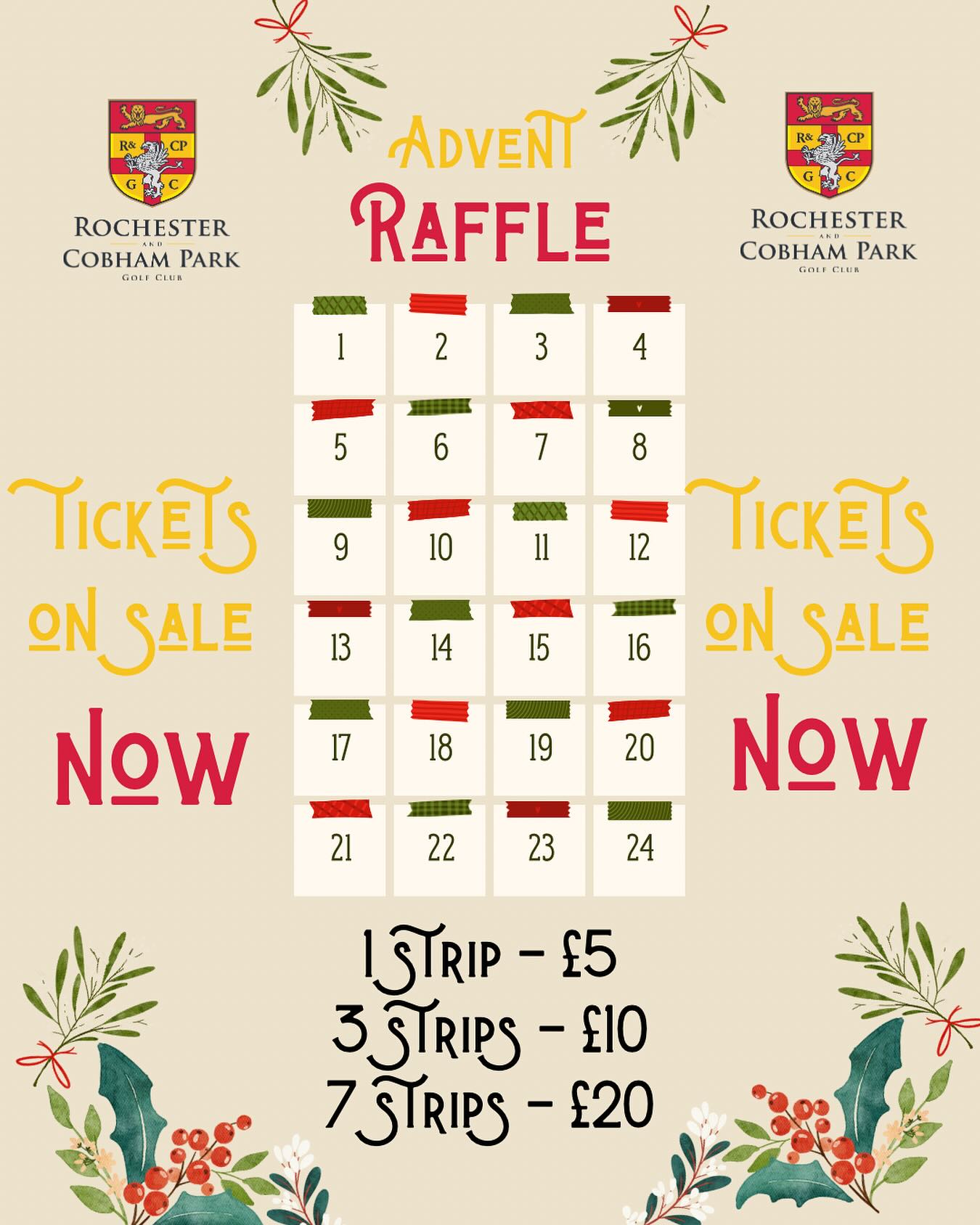 Rochester - 🎄 The Advent Raffle Has Arrived! 🎄 It’s the 1st of November ...