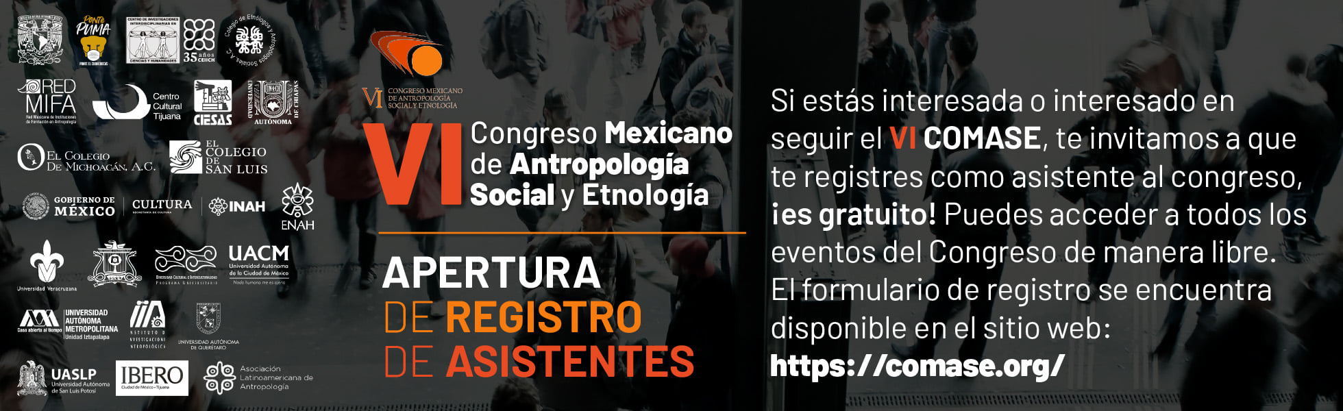 Inscríbete gratis como asistente del Congreso Mexicano de Antropología ...