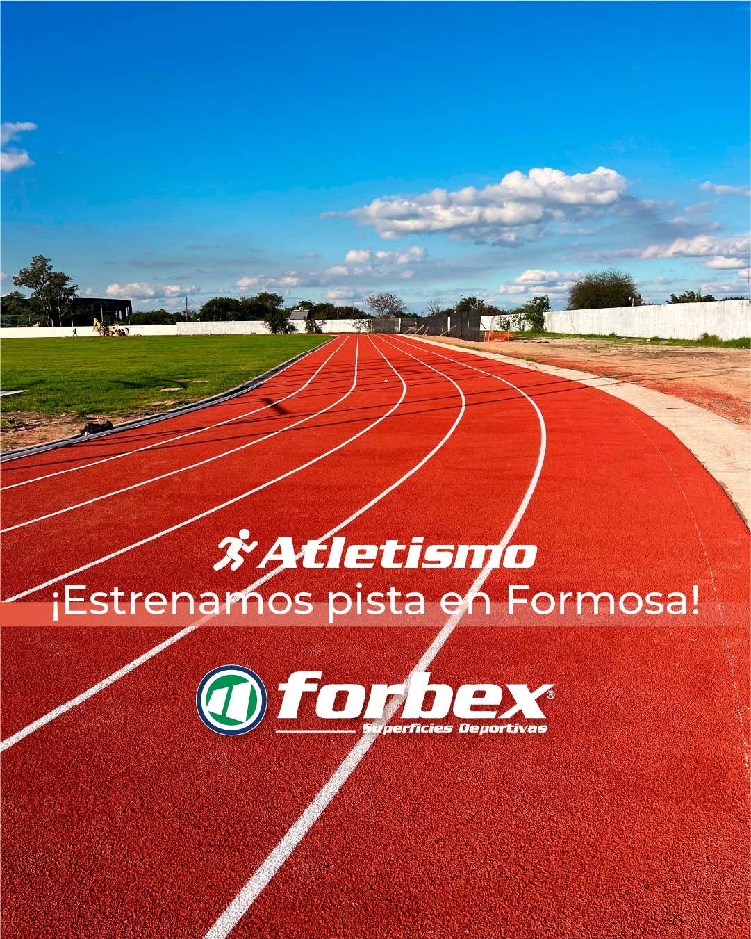 Forbex - 🏃 Formosa ya cuenta con una pista de atletismo de... | Facebook