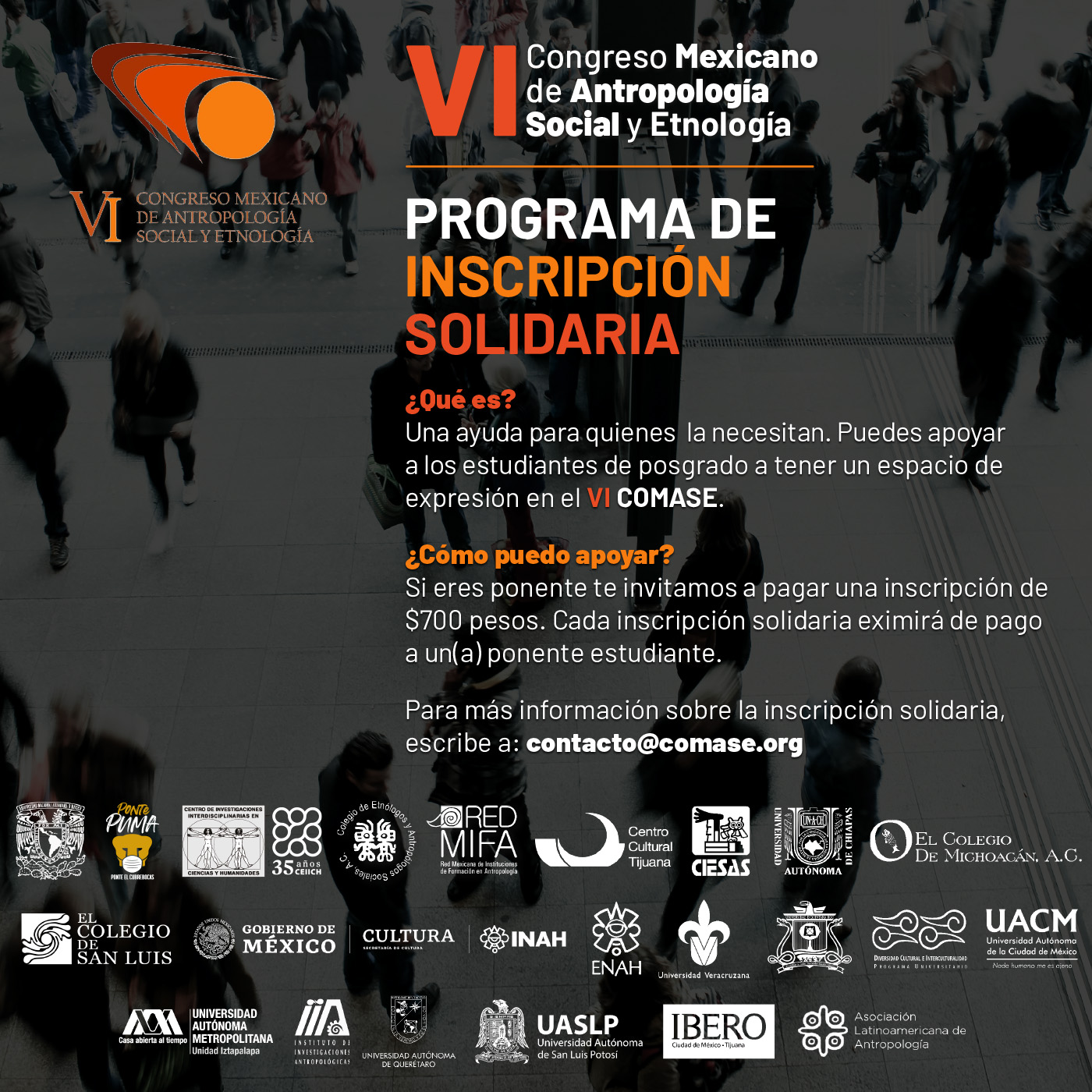 Si eres ponente en Congreso Mexicano de Antropología Social y Etnología ...