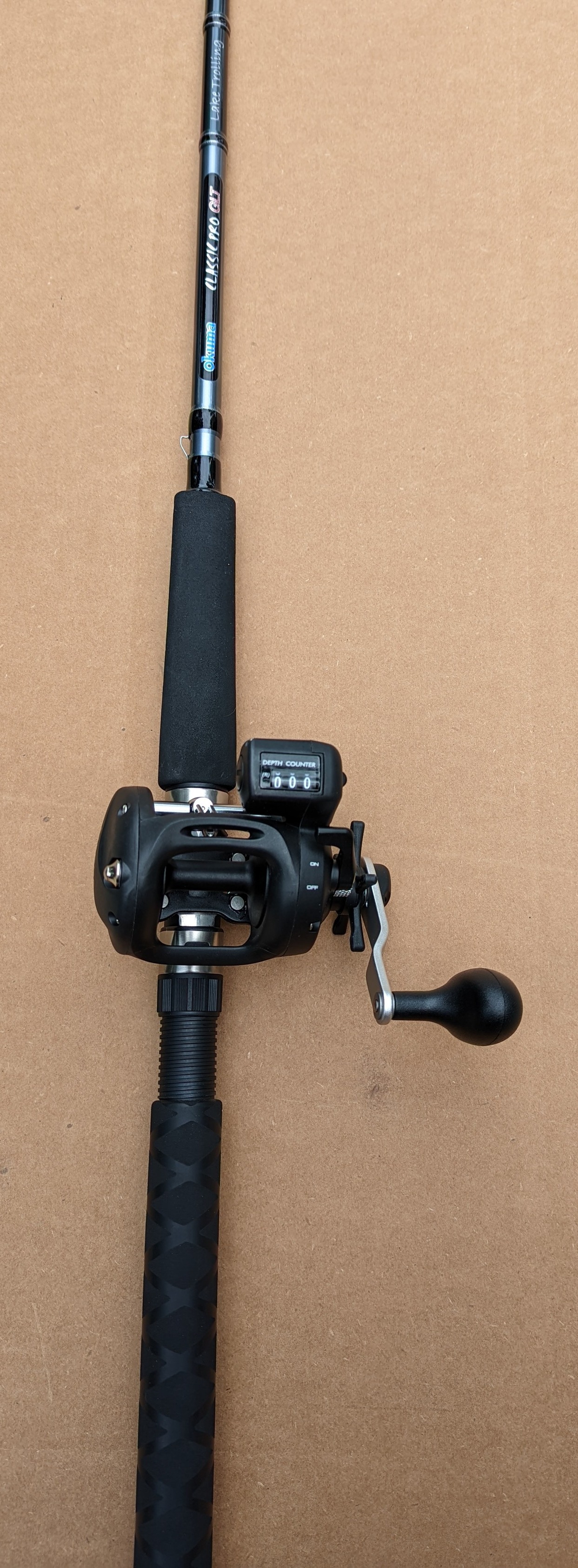 okuma classic pro glt e glass downrigger rod CP One Color Okuma Classic Pro GLT Series