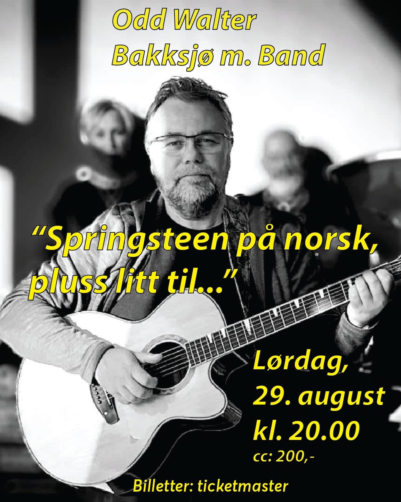 Springsteen på norsk, pluss litt til... - Odd Walter Bakksjø med band