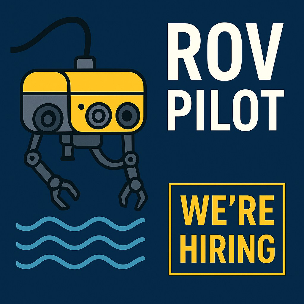 JOB2SEA - 🚀 JOB2SEA ApS Denmark is HIRING: ROV PILOTS! 🌊🤖 Ready to take ...
