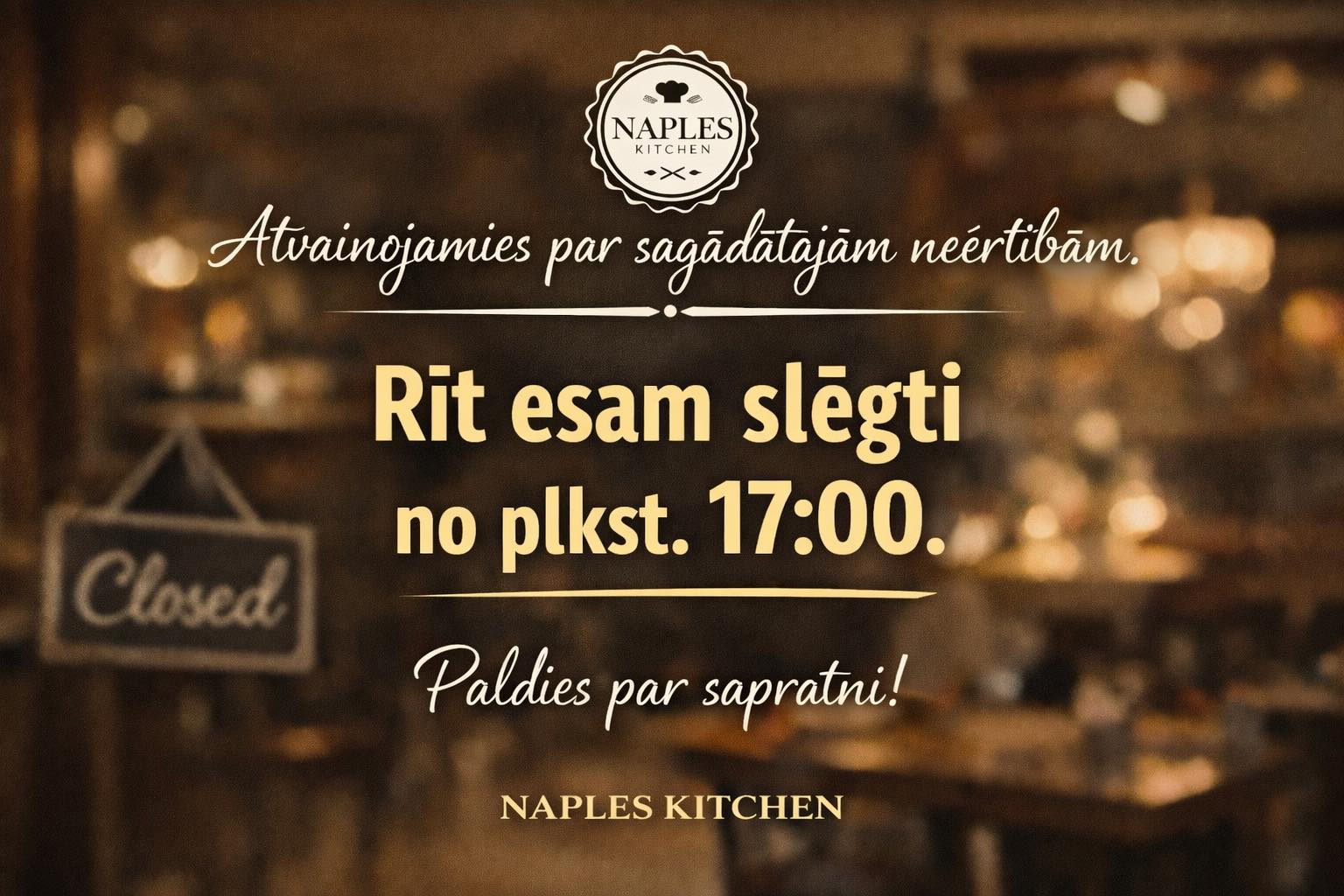 Restaurant Naples | Riga