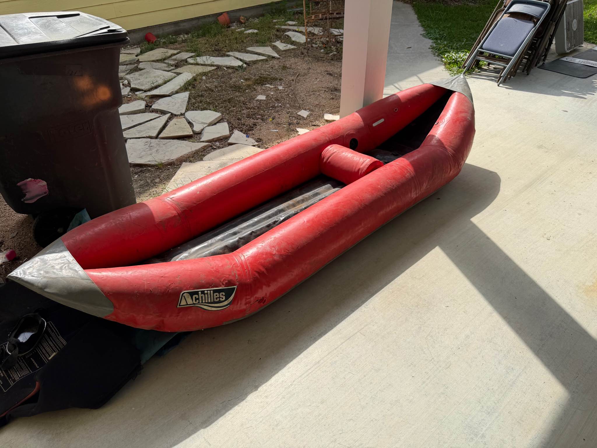 2 Achilles single person inflatable rafts Price is for Both. - Kayaks ...