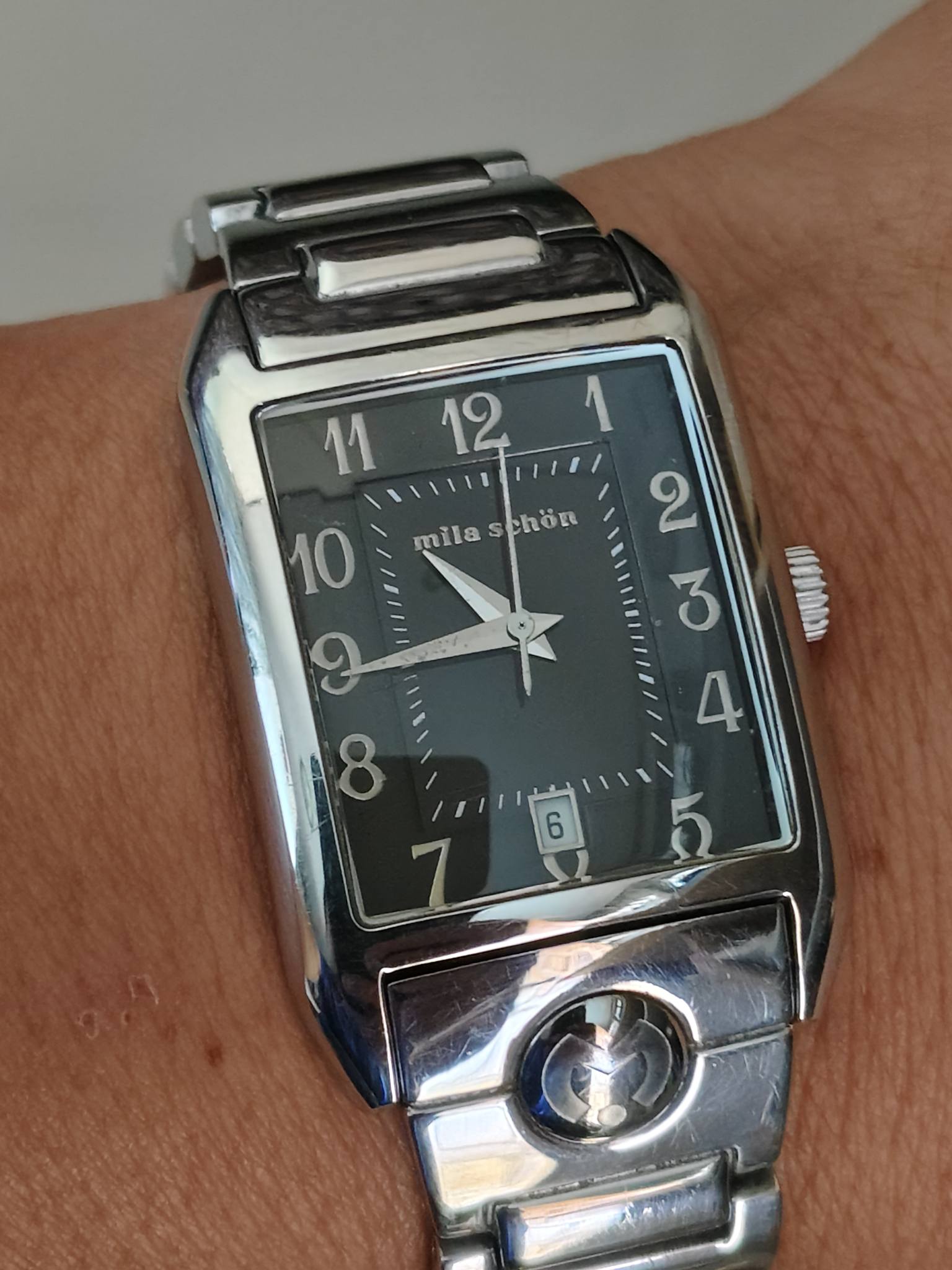 CHANEL  dunhill Mila Schön タイピン 6点i70 ⌚Mila Schon ทรงแทงค์แบรนด์ดังจากประเทศอิตาลี