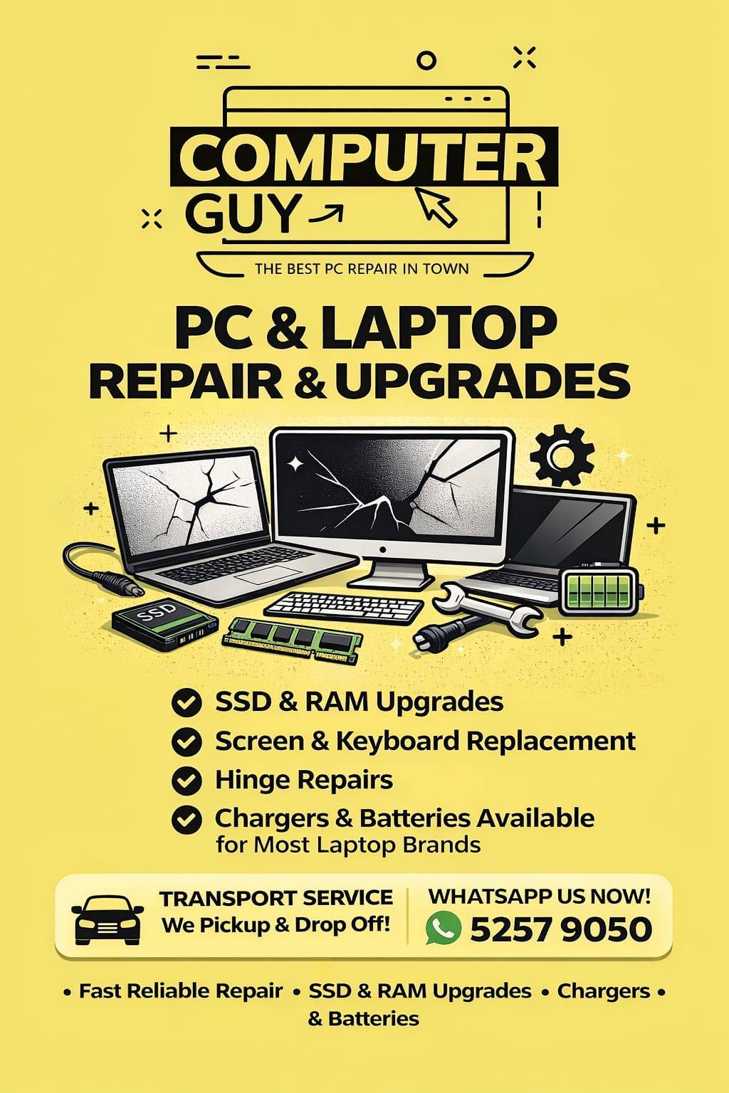 Computer Guy - PC & LAPTOP REPAIRS ⚡Fast service. Honest... | Facebook