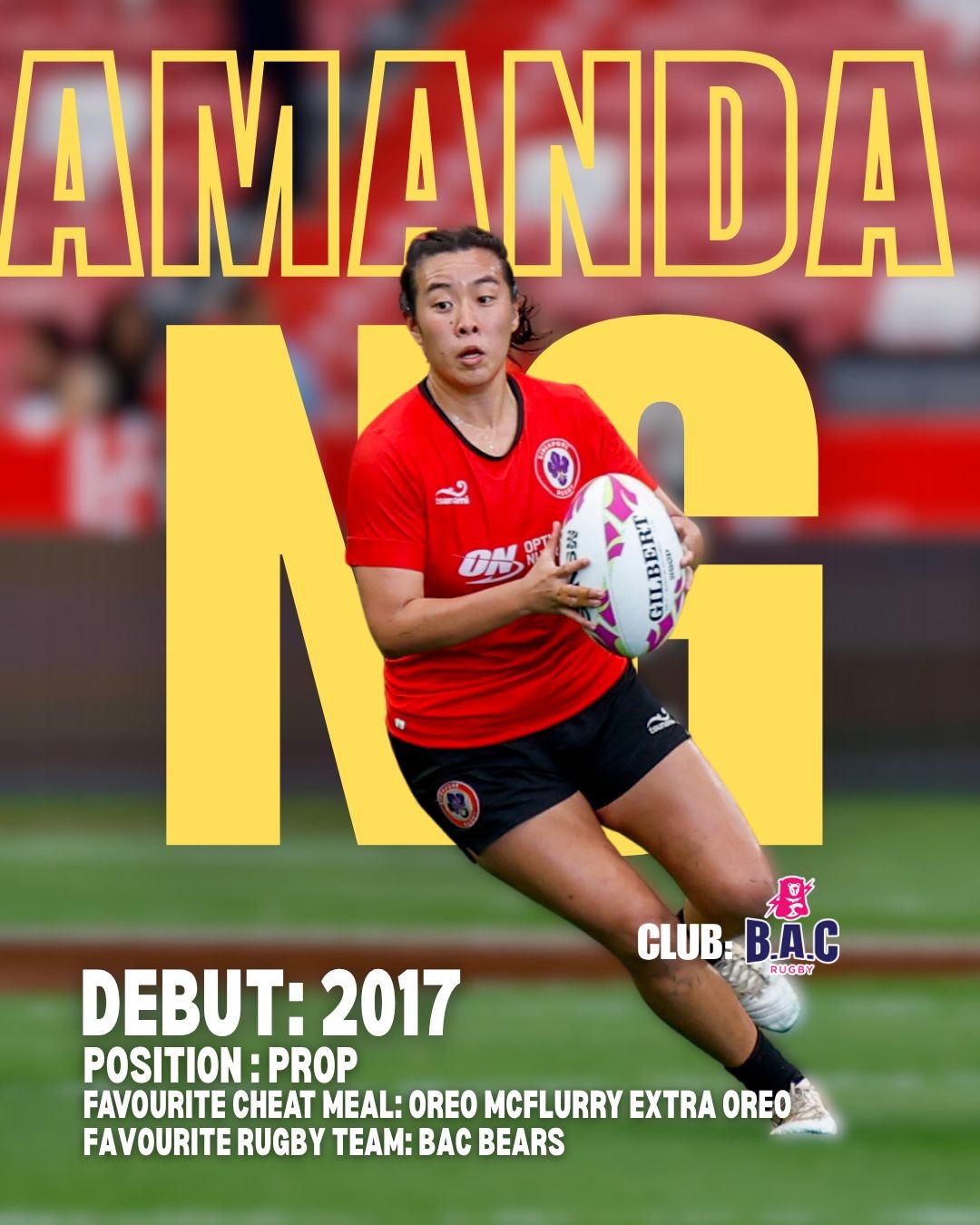 Singapore Rugby - This week’s player spotlights keep... | Facebook