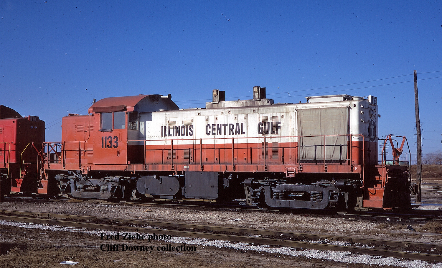 Illinois Central Gulf locomotives after 1972 merger