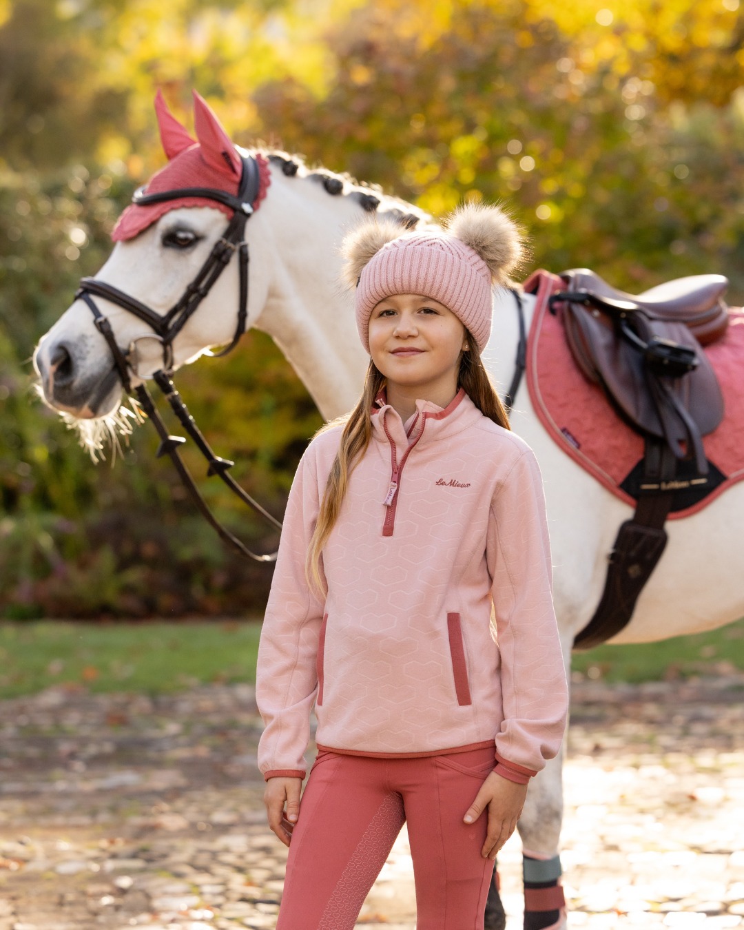 Little riders, big autumn style! 🍂🐴 The new LeMieux Mini AW26