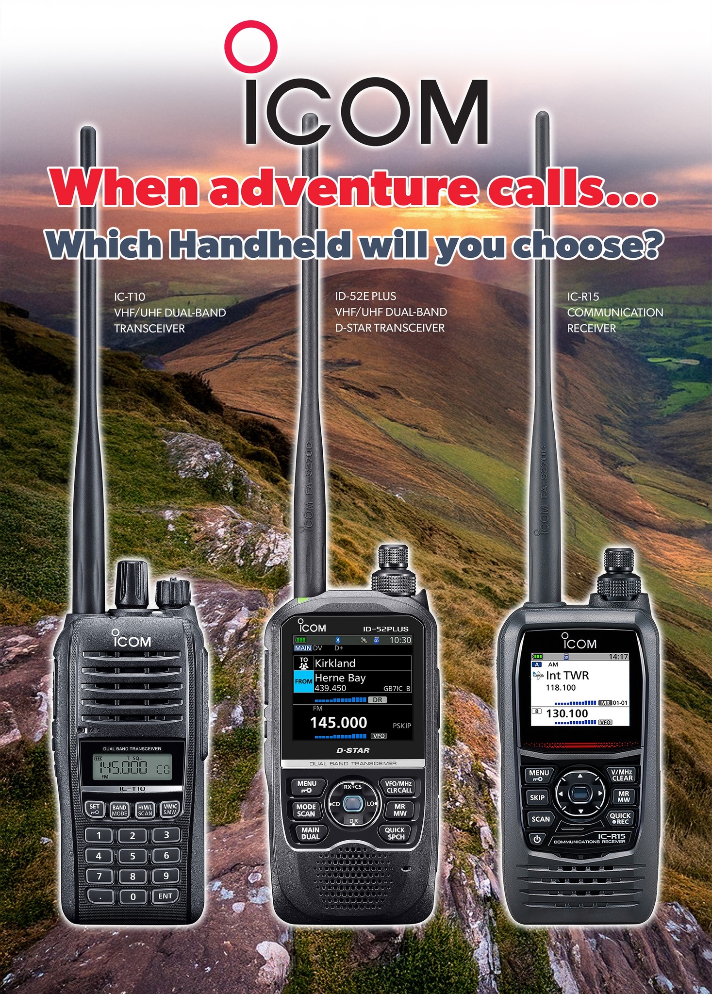 Icom ID-31 Plus UHF handheld D-STAR radio for sale