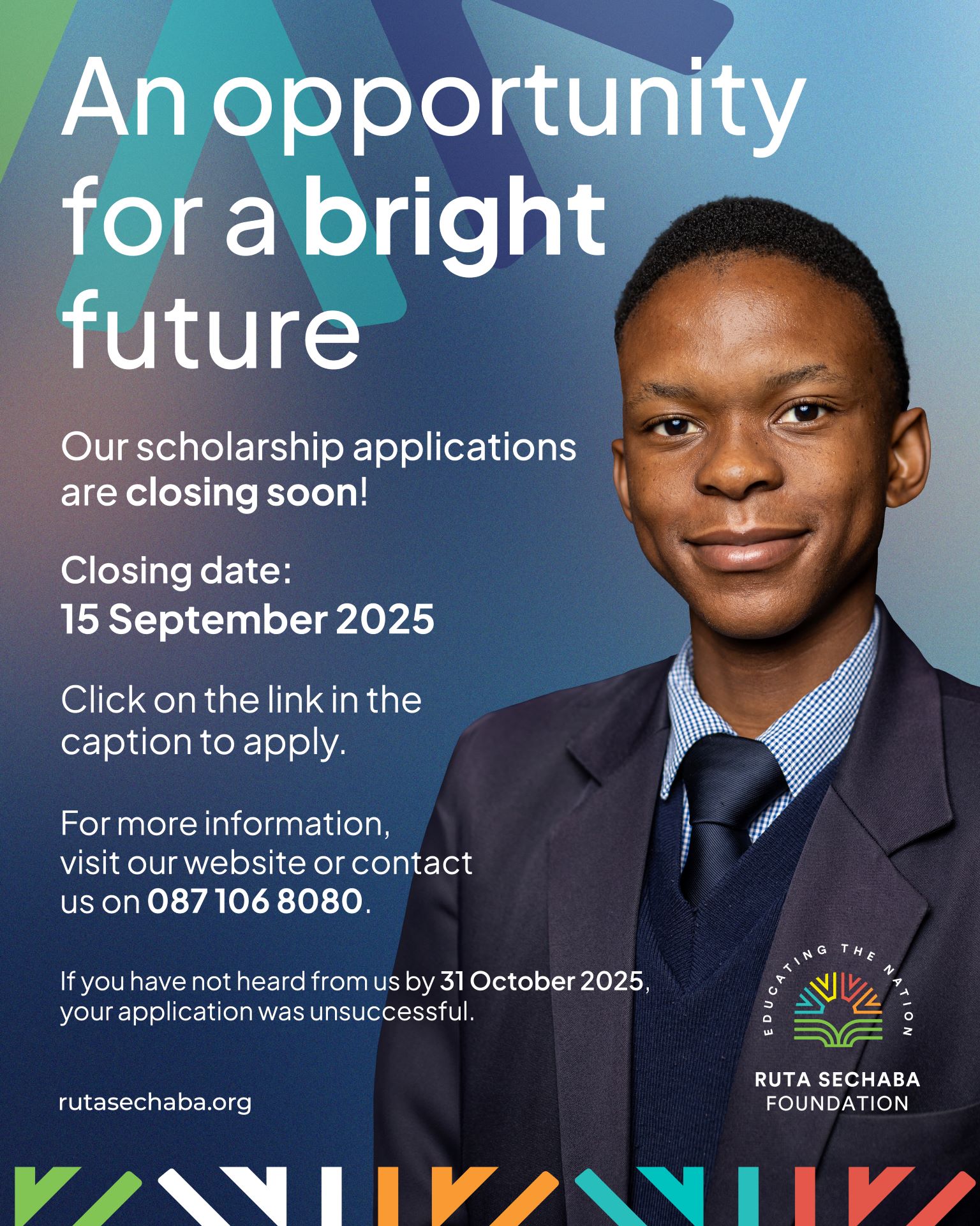⏰ Scholarships close 15 September!... - Curro Heritage House | Facebook