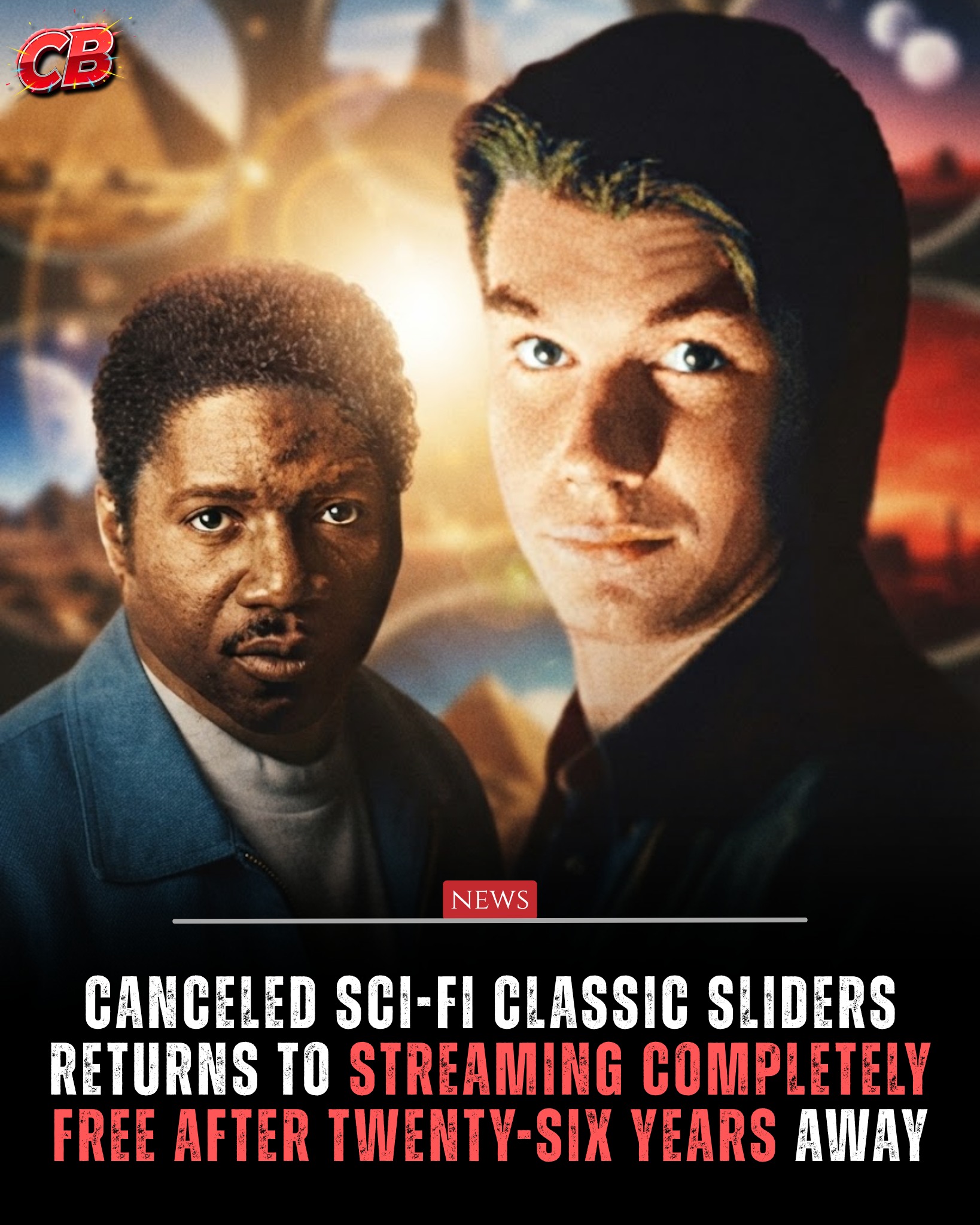 When did the Sliders TV show start?