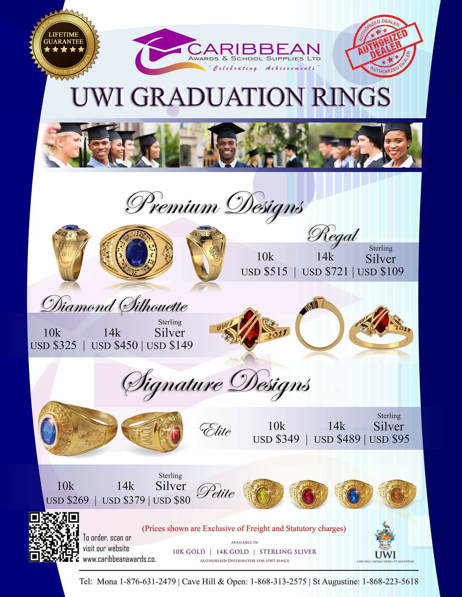 🎓 ((( UWI (Authorized) GRADUATION... - Caribbean Jewellers | Facebook