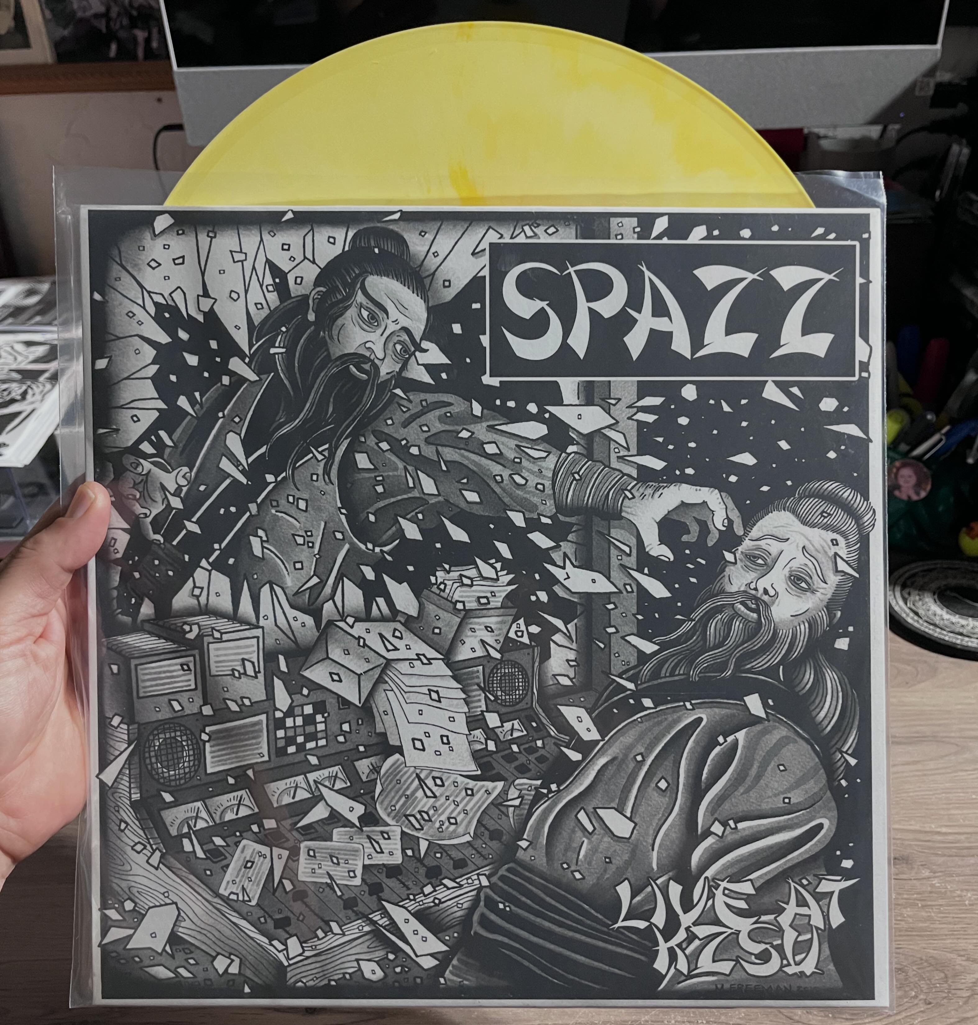 Spazz and Charles Bronson split 7-inch release