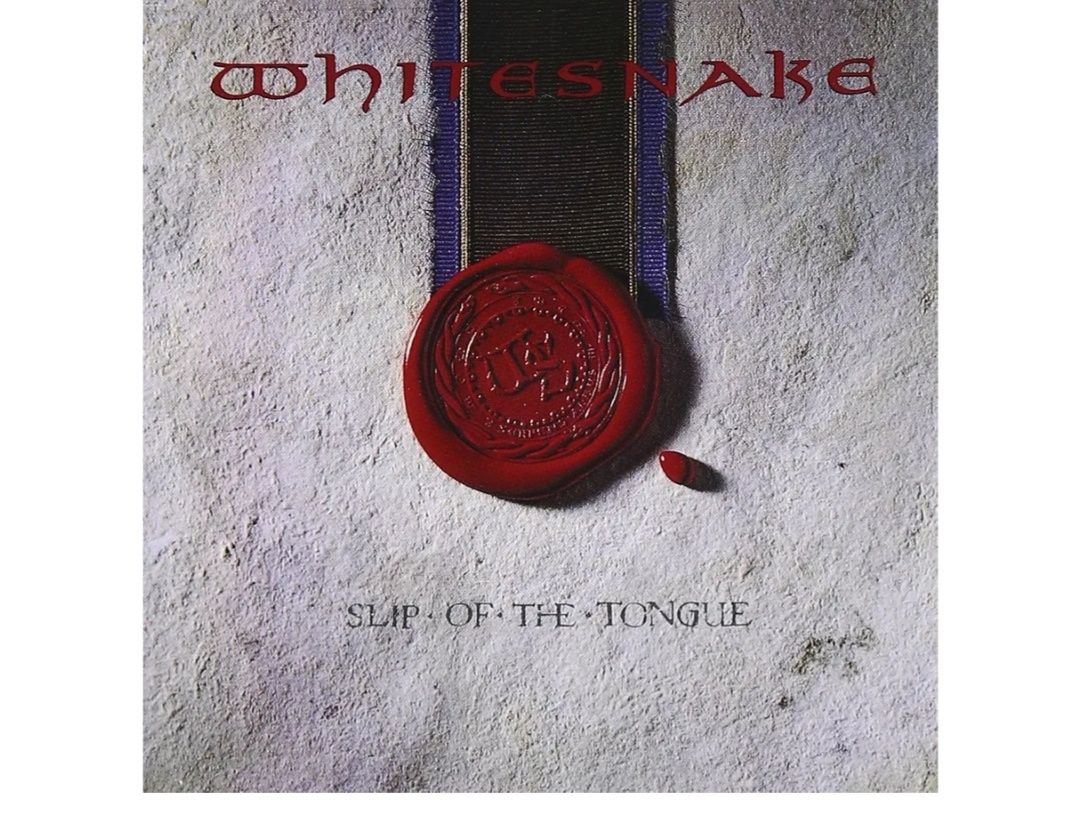 ホワイトスネイクの「Slip of the tongue」です。