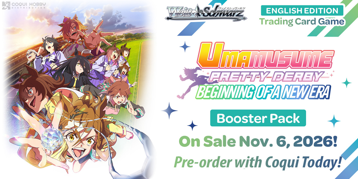 Umamusume Pretty Derby trading card game booster pack