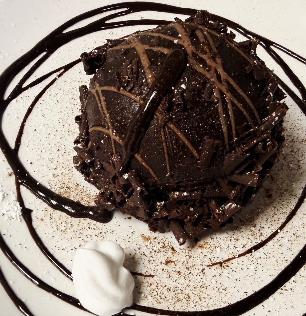 Delaware Pub's chocolate bomb for a Wednesday pick-me-up