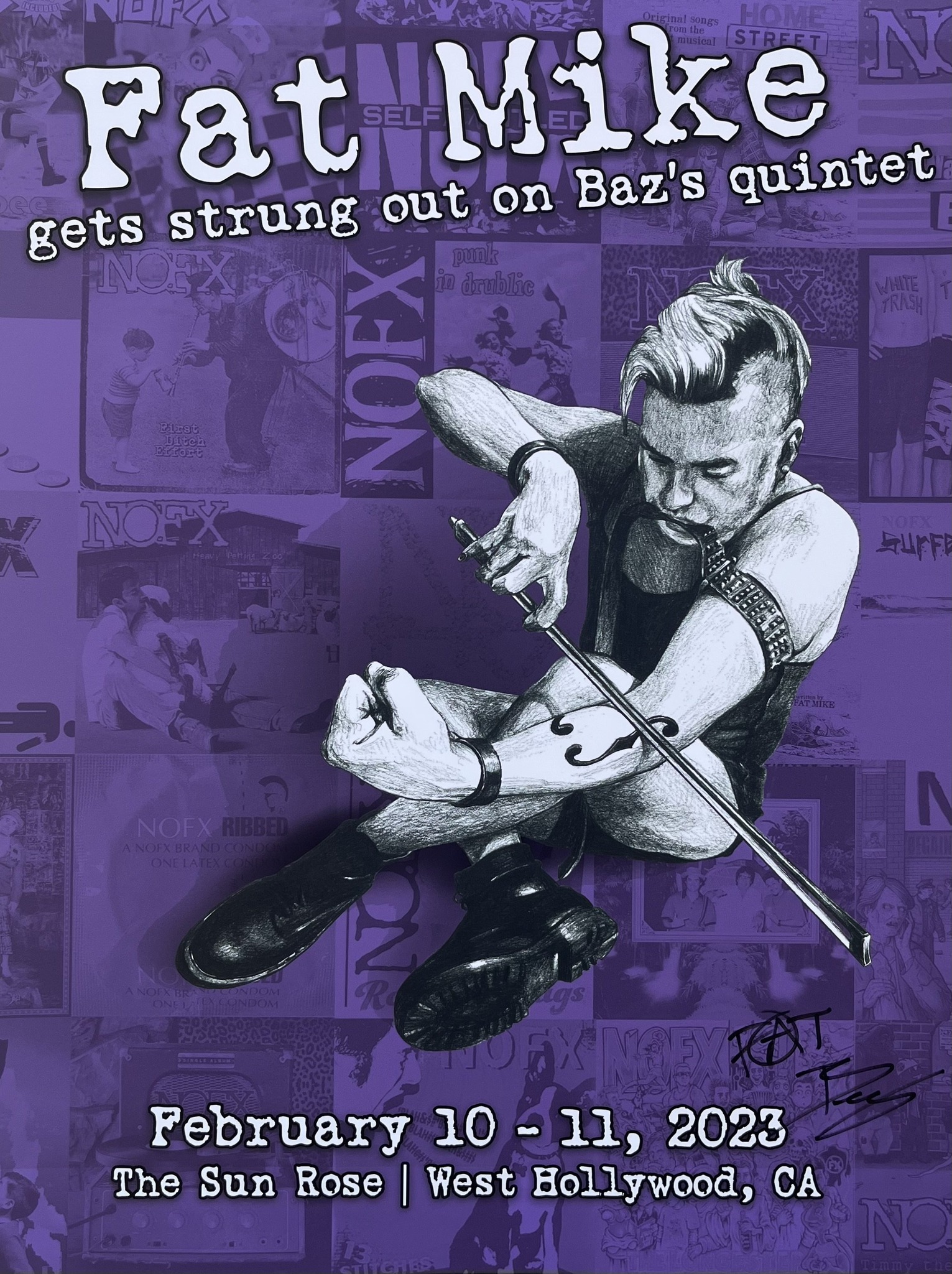 Check out this new Fat Mike Gets Strung Out arrangement. Here's