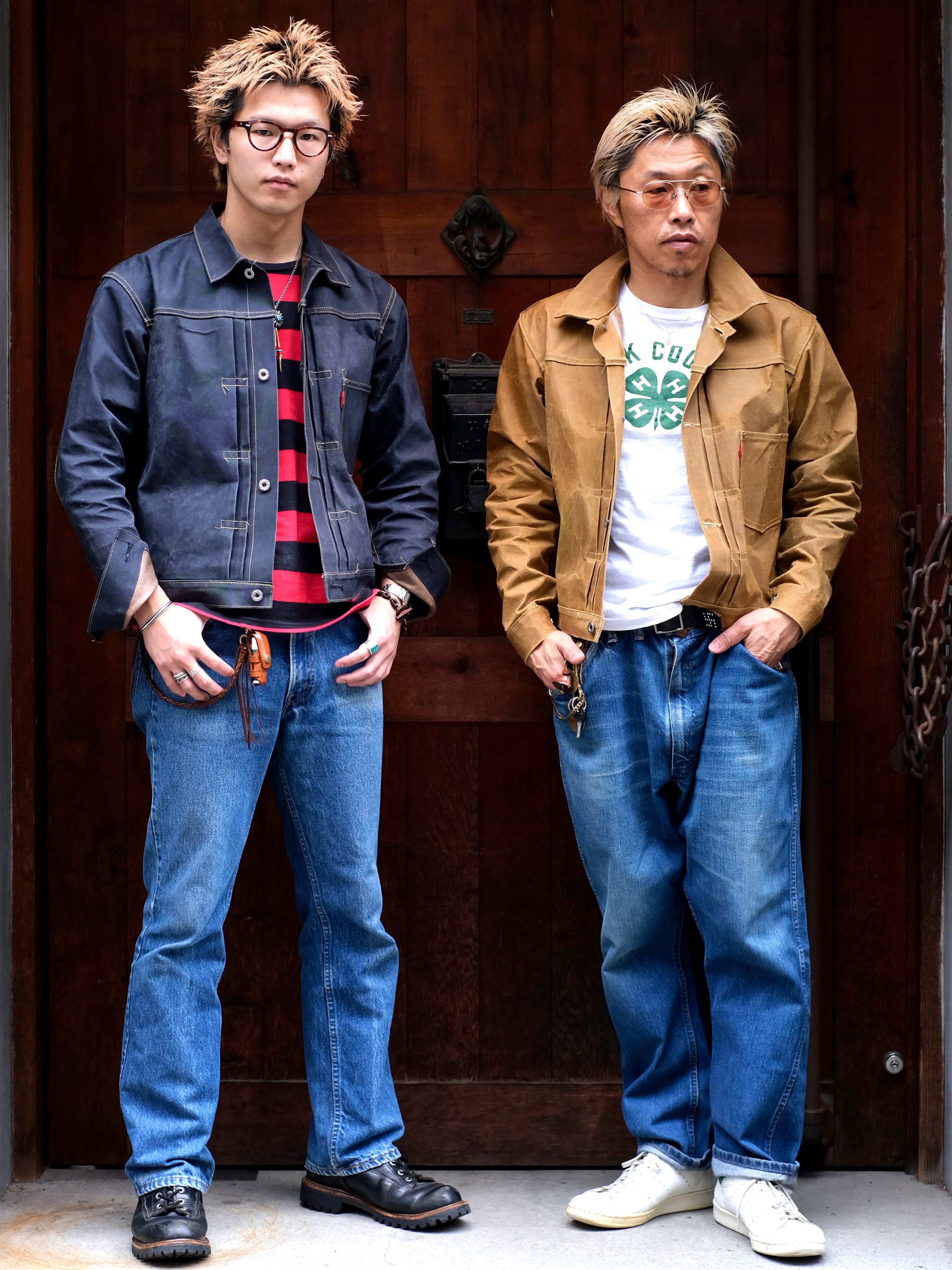 天神ワークス - #tenjinworks #leather #carclubjacket #JC01