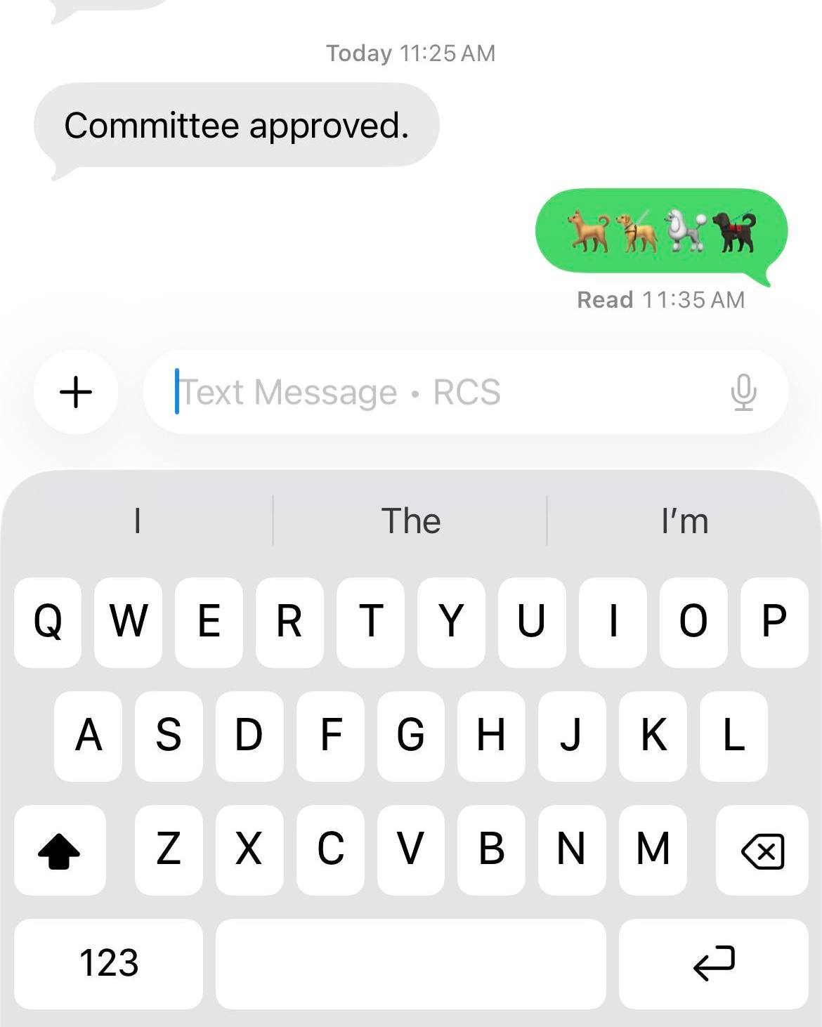 アルゴンキン ✓ APPROVED! 🐾✨ This morning we made a deputation to General