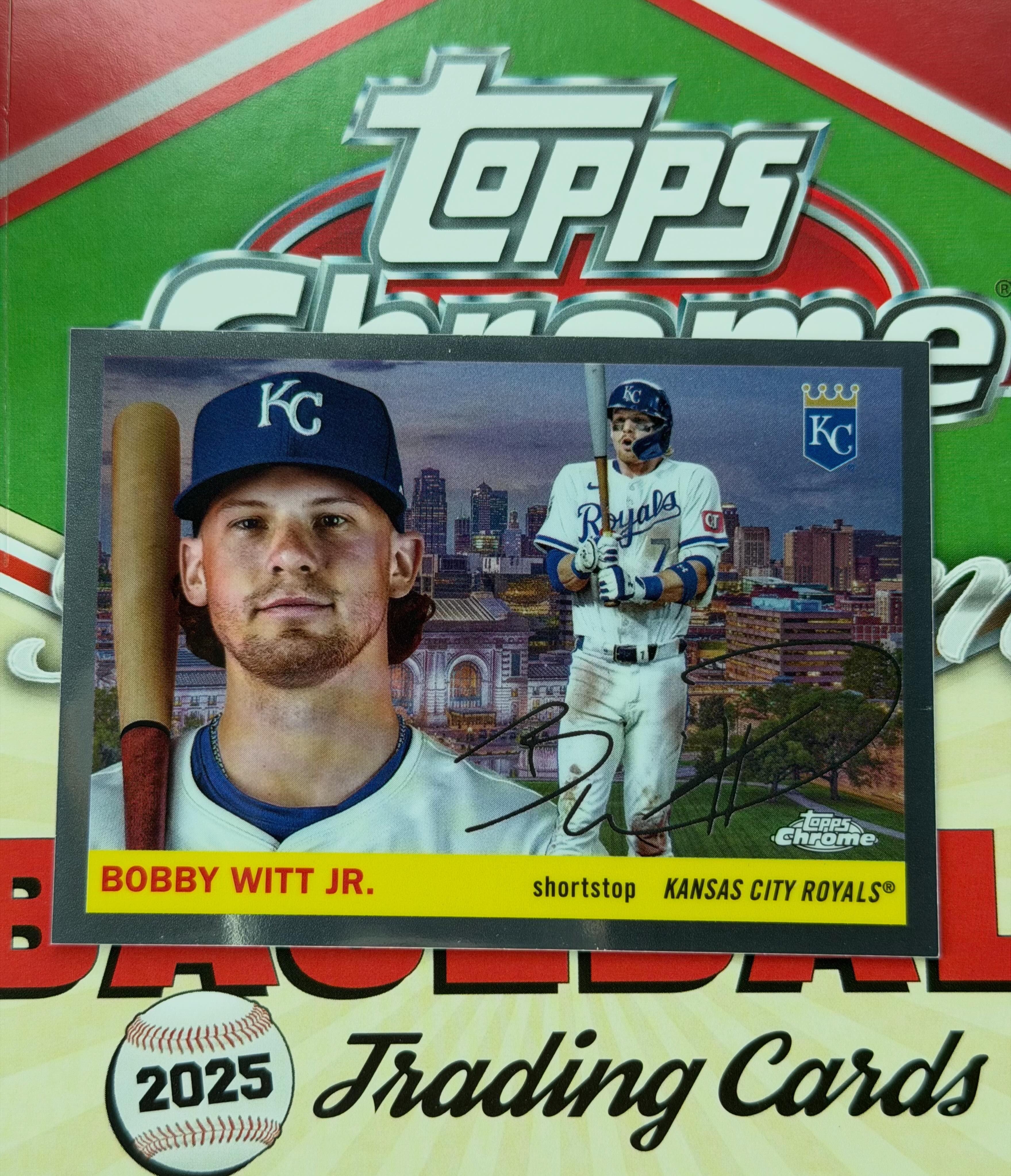 Dugout - City variation of Bobby Witt pulled by Robert out of the 