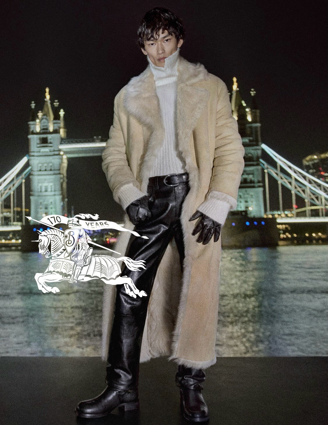 駒*福様 BURBERRY LONDON セットアップ Burberry fall winter 2026 campaign in London