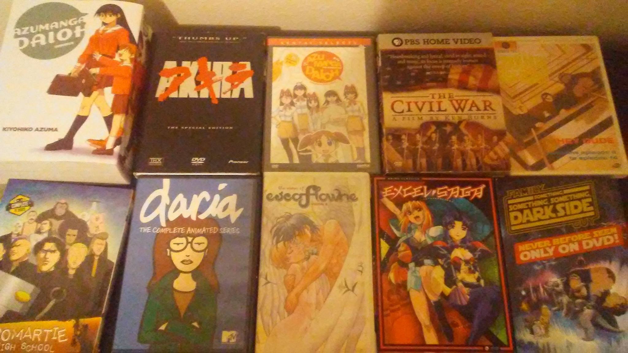 Due to a combination of saving for a new house and anime