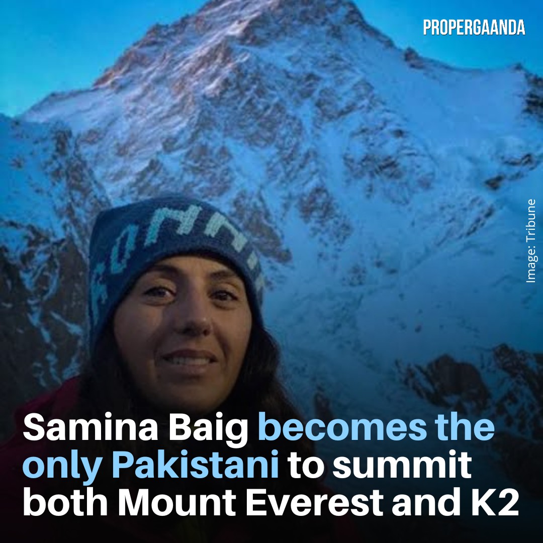 ProperGaanda - What happened: The renowned Pakistani mountaineer Samina ...
