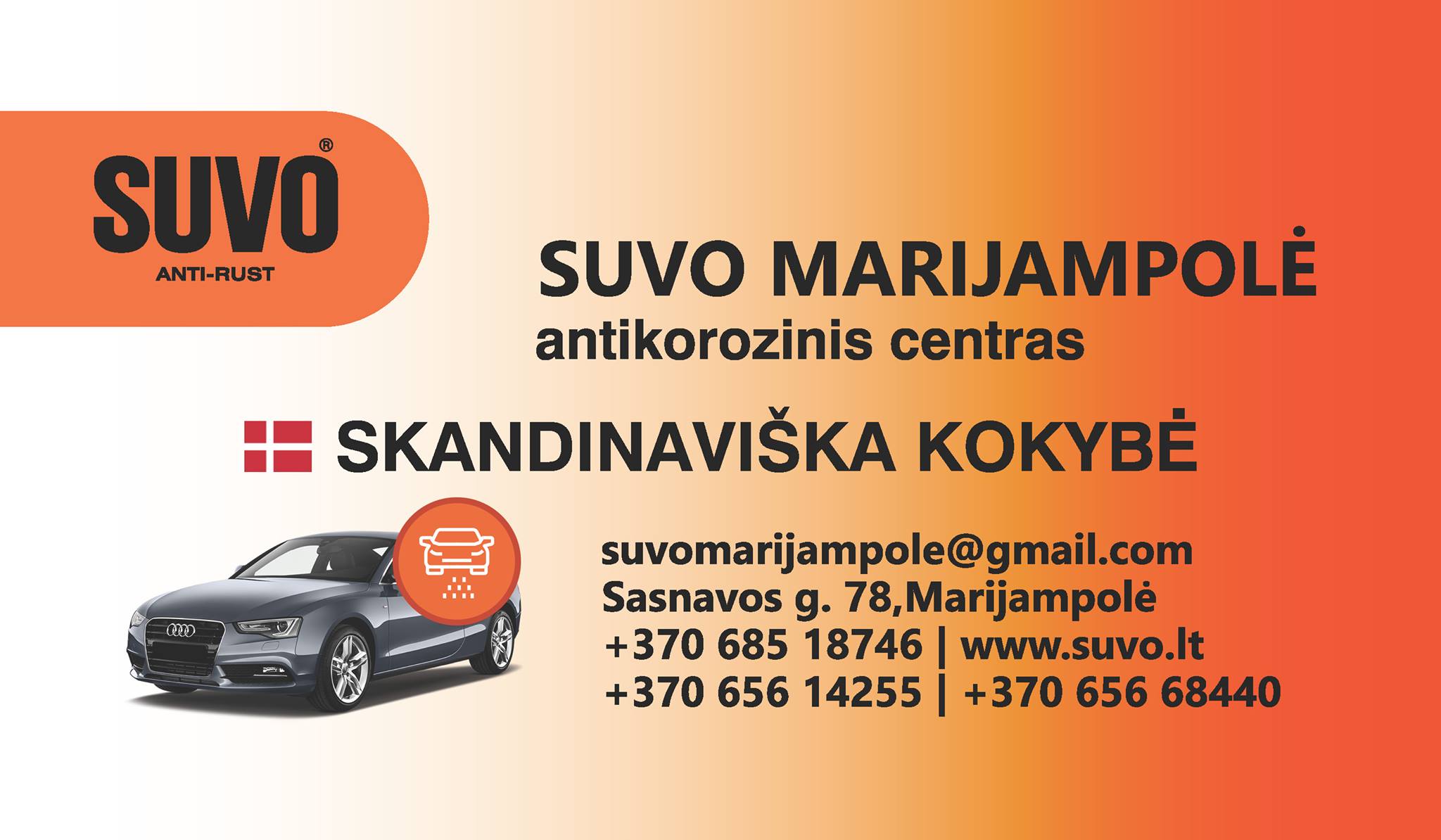 SUVO Marijampolė - antikorozinis padengimas