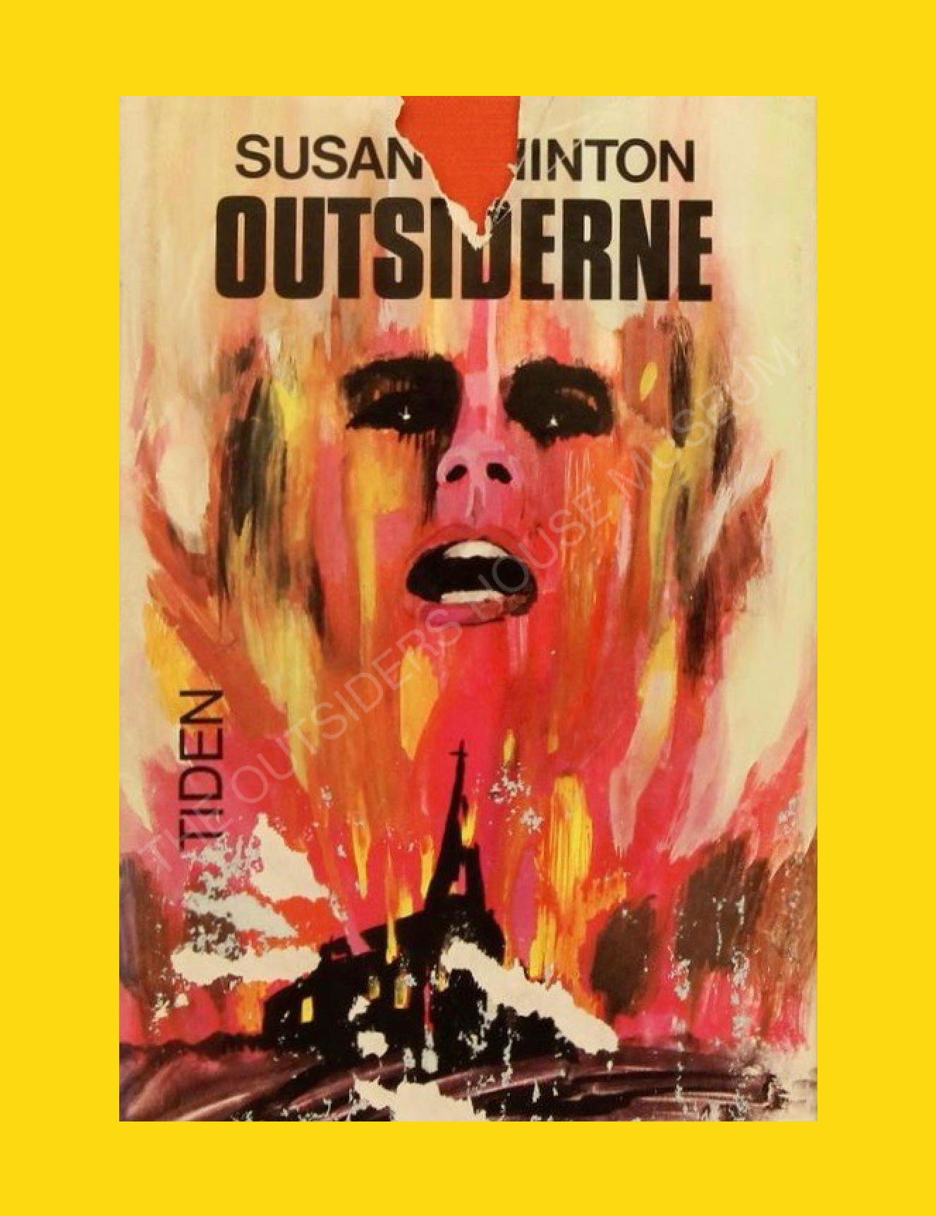 A Norwegian copy of The Outsiders. Susan E. Hinton - Outsiderne 