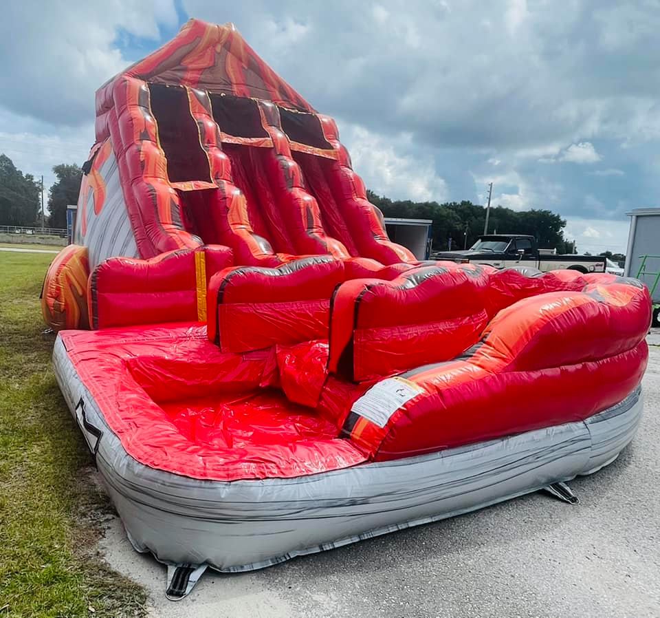 🤩Wow!🤯 Our 18ft 🌋 Volcano... - Ozone Inflatables Rentals