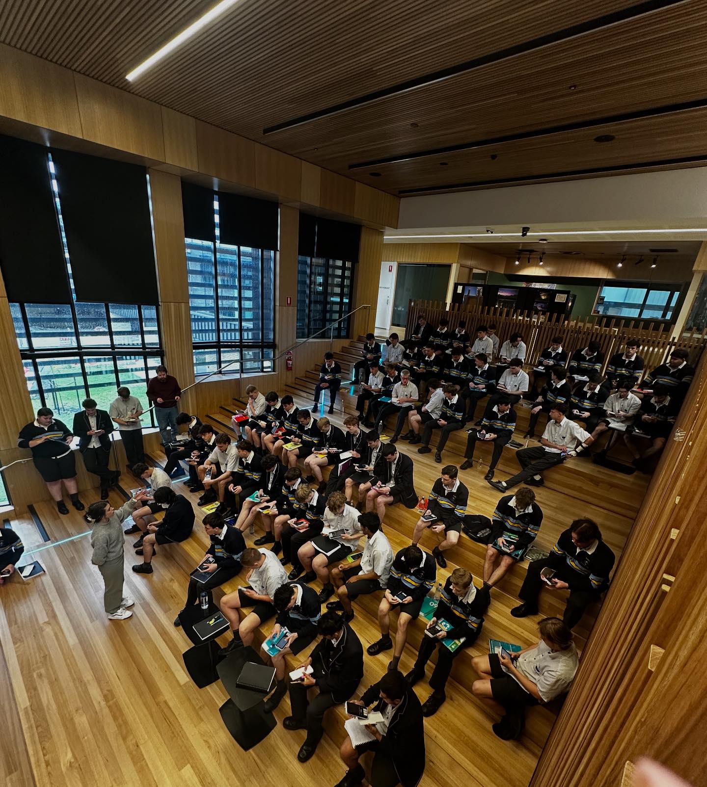St - Yesterday our Year 12s gathered in readiness to sit the General ...