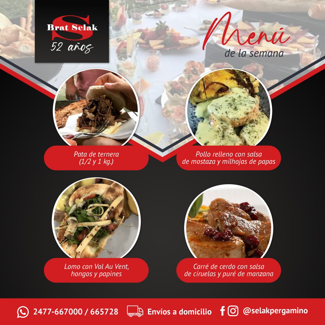 Brat Selak • Patio de alimentos & Fiestas - 🍲 Te presentamos el menú de ...
