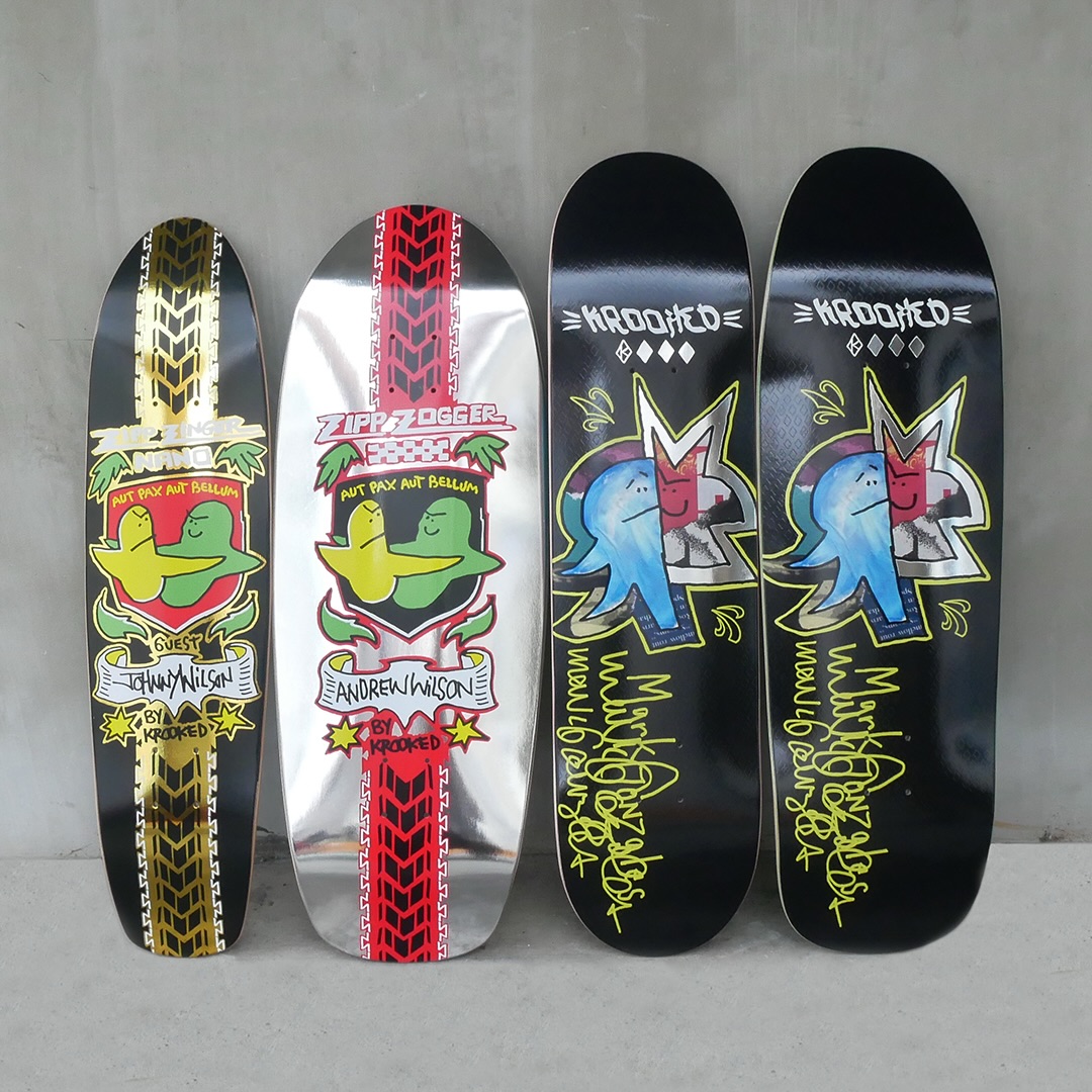 KROOKED SKATEBOARDS マークゴンザレス　スケートボード 誰もが知るレジェンドスケーター MARK GONZALES（マーク・ゴンザレス